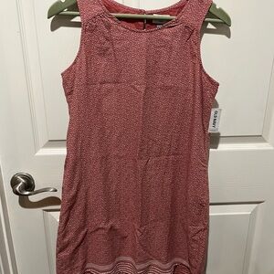 Women's Pink Sleeveless Dress